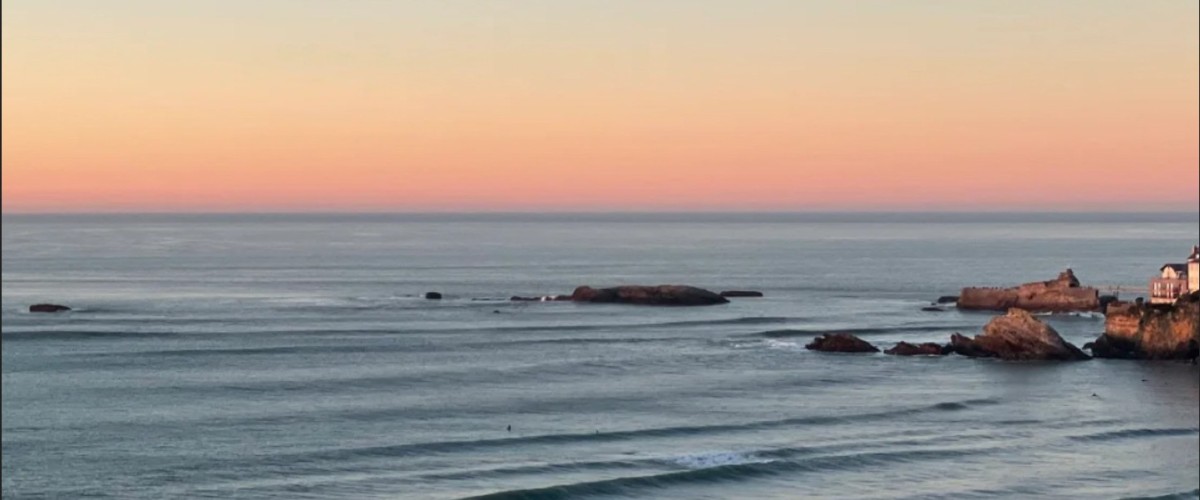 Travaux contre l'érosion à la Côte des Basques