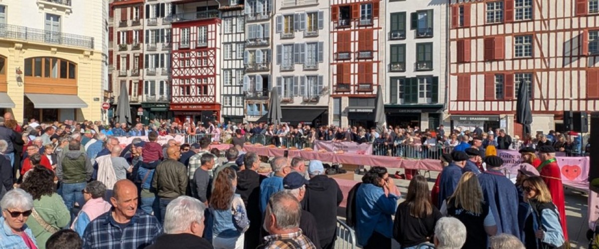 Foire au jambon à Bayonne