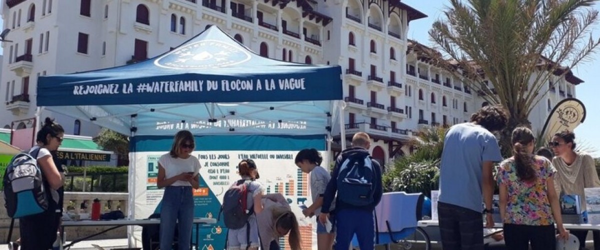 Hendaye accueille le village de la glisse.