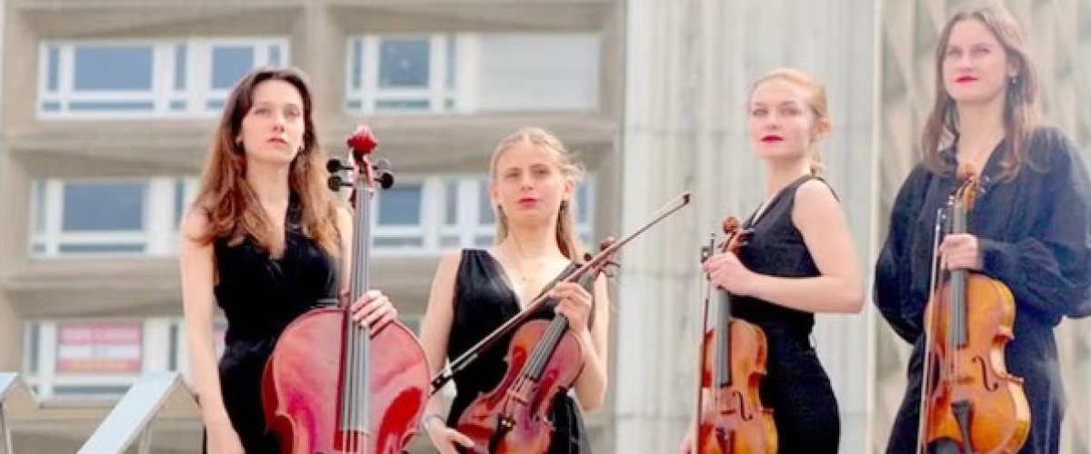 Quatuor Cémée à l’église La Bastide-Clairence le 28 juillet