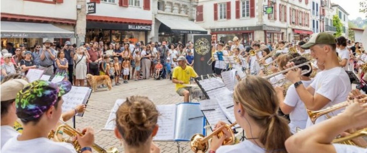 Stage de l'association Cuivres à Saint-Jean-de-Luz
