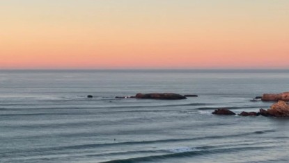 Travaux contre l'érosion à la Côte des Basques