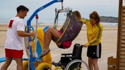 Hendaye labellisée Hendiplage niveau 3