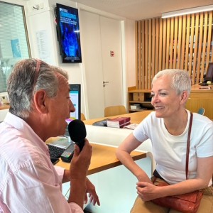 195 - Interview de Janick Tanguy à l'office de tourisme de bayonne le 11 juillet